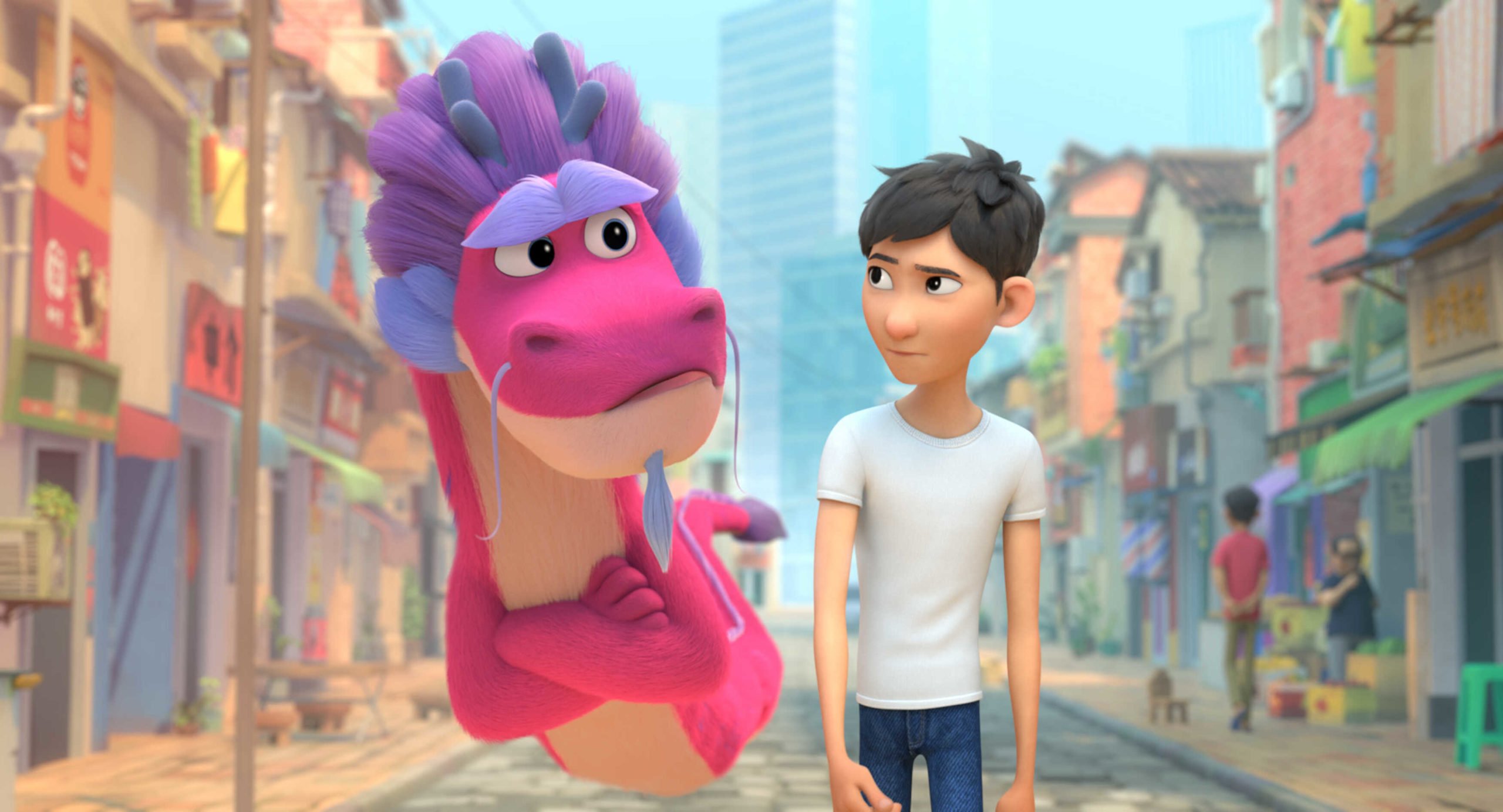 Wish Dragon Animated Film