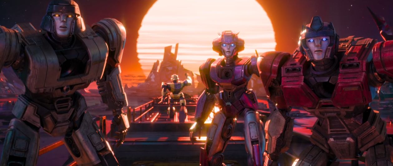 Transformers One trailer screengrab