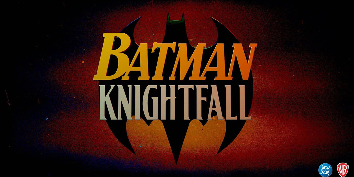 Batman Knightfall animation cover